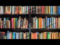 BOOKSHELVES SCREENSAVER 4K WALLPAPER 