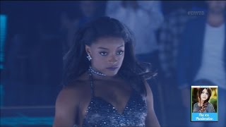 Famous Dancing with the Stars 24 - Simone Biles & Sasha Trio Dance w/ Brittany | LIVE 5-8-17 Wealth