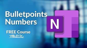 How to Make Bullet Points and Numbered Lists in OneNote Desktop