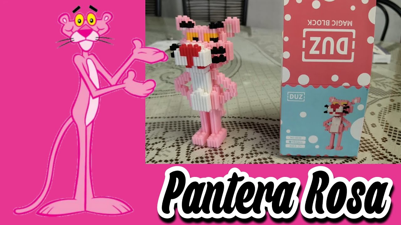 Duz Magic Block No 6030 Pink Panther Pantera Rosa Velocidad 10x