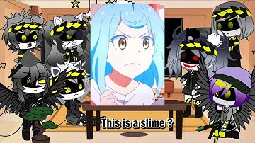 Murder drones react to rimuru tempest | Slime | Gacha life | cyn | FPE