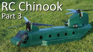 RC Chinook Bicopter - Part 3