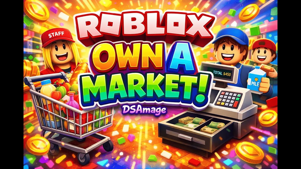 Own a Market Roblox Gameplay