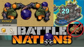 Battle Nations Part 239 [Infected Farming, Teeth Farming, Dreadnought 29 Grouper-less]