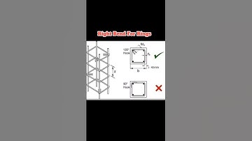 Right Bend For Column and Beam Rings #shorts #reels #viralshorts
