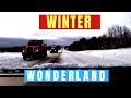 Winter Driving In Countryside | Michigan | Jingle and Jam TV