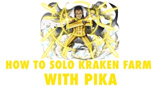 How to solo kraken farm with PIKA⭐️