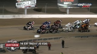 Highlights: World of Outlaws Craftsman Sprint Cars from The Dirt Track at Las Vegas