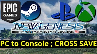 Cross Save ; link account ; PSO2 New Genesis PC to PS4 ; Phantasy Star Online 2 Cross Save ; link account ; PSO2 New Genesis PC to PS4 ; Phantasy Star Online 2