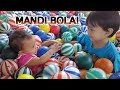 bermain flying fox mini | mandi bola | becak mini | mainan kuda-kudaan