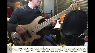 Whoever - Lewis Taylor bass cover with transcription