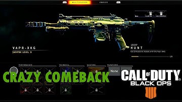 CRAZY COMEBACK VAPR CLASS SETUP is OVERPOWERED in COD BO4! (BEST VAPR SETUP IN BO4)