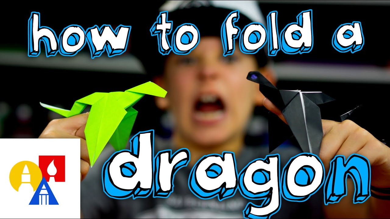 How To Fold An Origami Dragon - YouTube