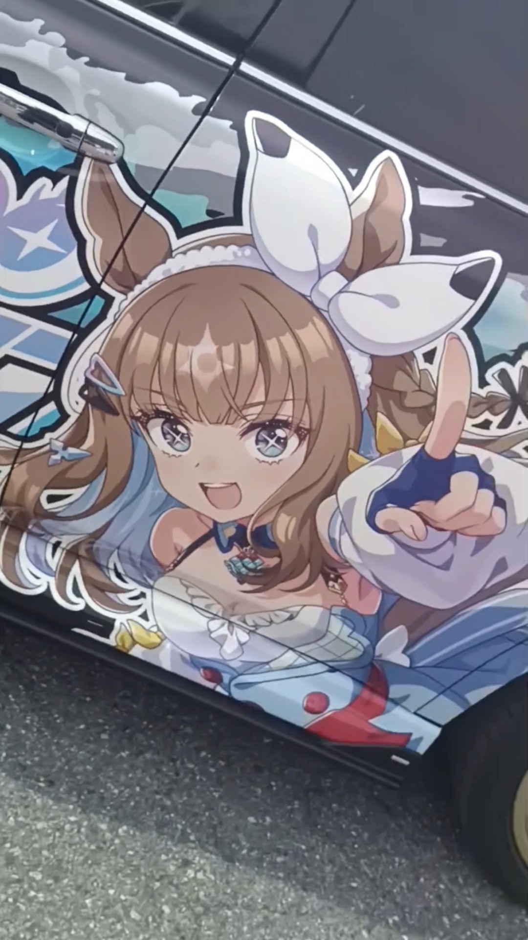 アーモンドアイ ウマ娘 痛車スバルレガシィ・SHIM白馬痛車&コスプレ