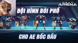 Đội hình cực ngon cho ae đam mê tốc độ, tay lái lụa😎 Mech Arena