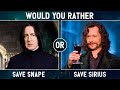 Would You Rather - ⚡ Harry Potter Edition Part 2 ⚡