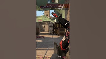 Clutch FAIL M4A1 3K on Mirage #shorts