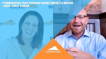 7 Dimensions that Domain Names Impact A Brand – with Chris Zuiker