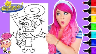 Coloring Wanda Fairly OddParents Coloring Page | Ohuhu Art Markers by Kimmi The Clown 1,122 views 2 hours ago 4 minutes, 15 seconds