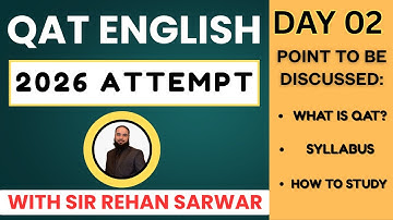 QAT ICAP || DAY 2 || QUALIFYING ASSESSMENT TEST | QAT | QAT english #icaplectures #ca