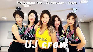 Download lagu ZIN 109 / 진볼륨109 / Zumba / 동탄줌바 / Te Provoca / Salsa / UJ Crew / UJ Studio