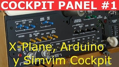 ✈️ COCKPIT PANEL [DIY] para X-PLANE con Arduino. 1/5
