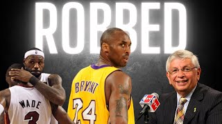 The Time LeBron and the ENTIRE NBA Teamed Up to ROB Kobe