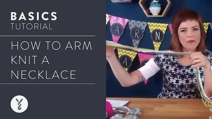 Arm Knit a Necklace