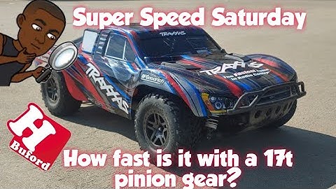 Super Speed Saturday - Traxxas Slash BL-2s w/17t Pinion (Hobbytown Buford)