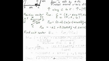Magnitude Along a Line to Cartesian Form in Three Dimensions