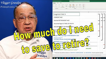 Retirement Savings Calculator  [Easy way to plan your retirement!]