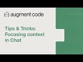 Focusing Context in Chat