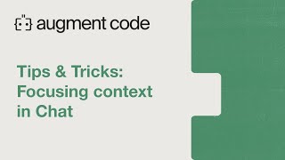 Focusing Context in Chat