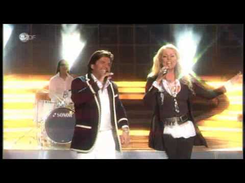 SANDRA feat THOMAS ANDERS-The Night Is Still Young Willkommen bei Carmen Nebel ZDF 09 05