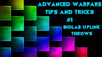 AW Tips and Tricks #1 (Biolab Uplink Throws)