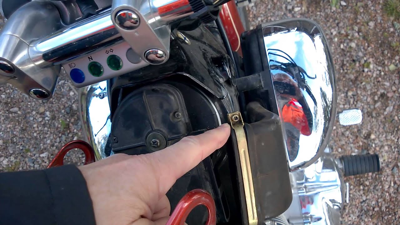 Yamaha Virago 535 Air Filter Cleaning replacement YouTube