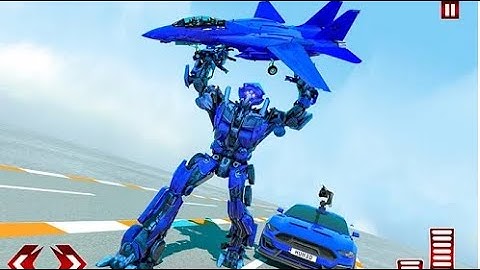 Flying Car Super Robot Ep-1 | Rescue City Transformation Simulator Android GamePlay | By Game Crazy