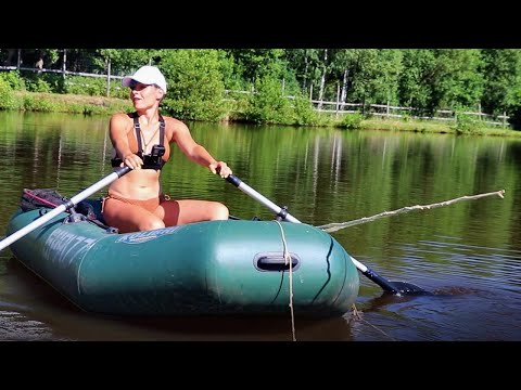 РЫБАЛКА НА ПАЛКУ! ЛОВЛЮ, как в СССР! ГУСИНОЕ ПЕРО. Вспомнила детство! #106