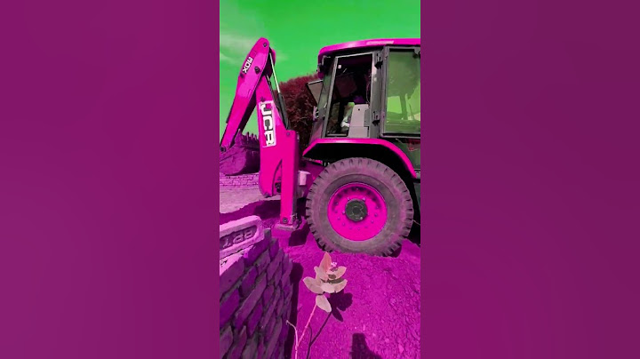 Jcb 3dx loader pink jcb #jcb #excavator #shorts