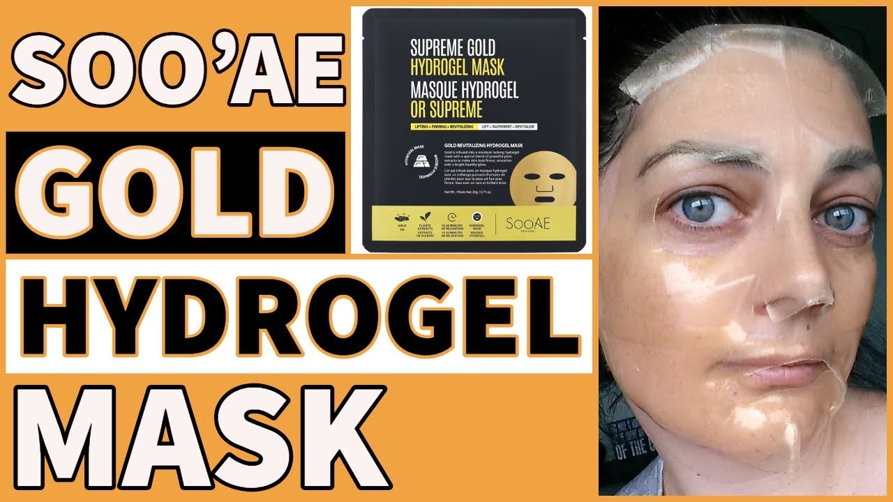 Soo Ae Supreme Gold Hydrogel Mask