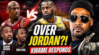 Kwame Brown: Rich Paul & Gilbert Arenas  Put Lebron Over MJ  IF IF Was A Fifth We All Would Be Drunk