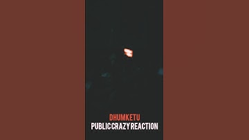 Dhumketu Dev entry public crazy Reaction! #shorts