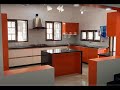 ROYAL MODULAR KITCHEN HIGH GLOSS ORANGE WHITR ACRYLIC  FINISH THEME KITCHEN IN -TAMILNADU INDIA 22.