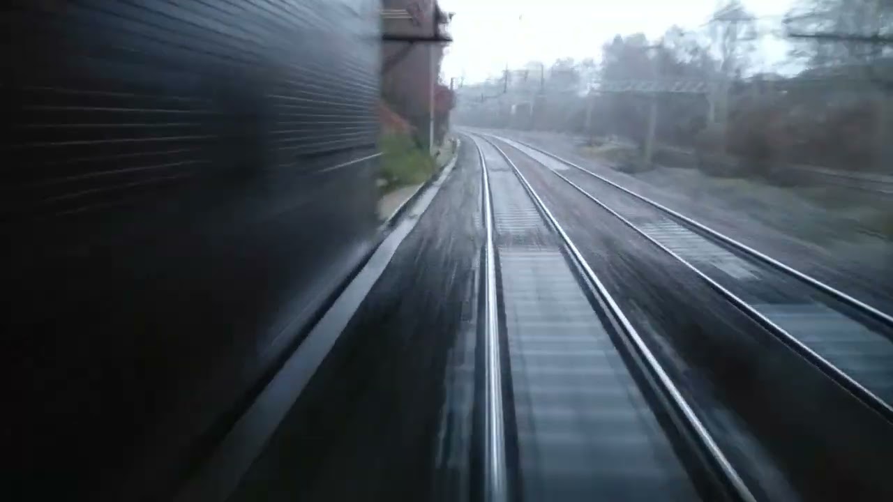 Class 350 Crewe to Stafford Drivers Cab View