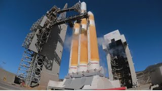Intense Close-up : Witness the Mighty Delta IV Heavy Launch |#deltaivheavy