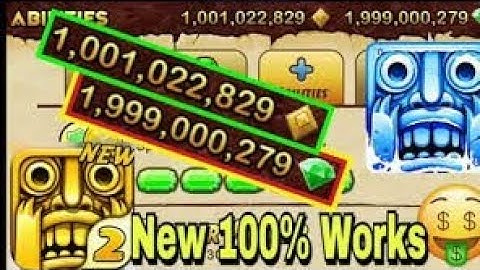 How to Hack Temple run 2 | Unlimited gold or coins | 100% working trick