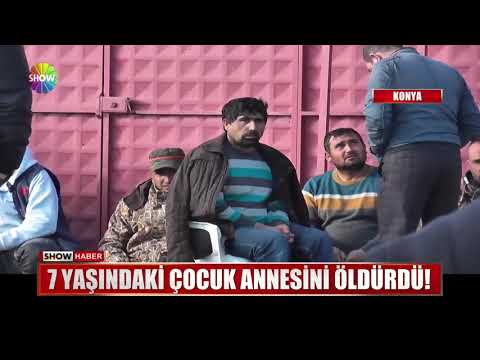 7 yaşındaki çocuk annesini öldürdü!