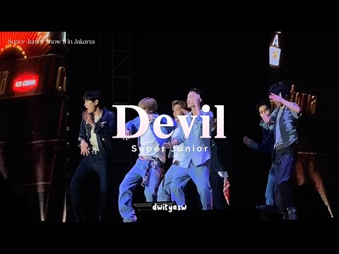 [Fancam] Super Junior - Devil (Super Show 9 in Jakarta)