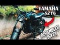 Scrambler bike yamaha sz16 customized by loyds custom