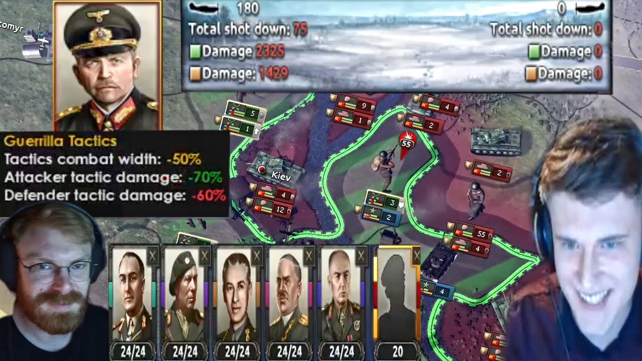 NEW META? GUERRILLA TACTICS VS. DANKUS RUSSIA! ROMANIA MASS INFANTRY! GERMANY ONLY TANKS! HOI4